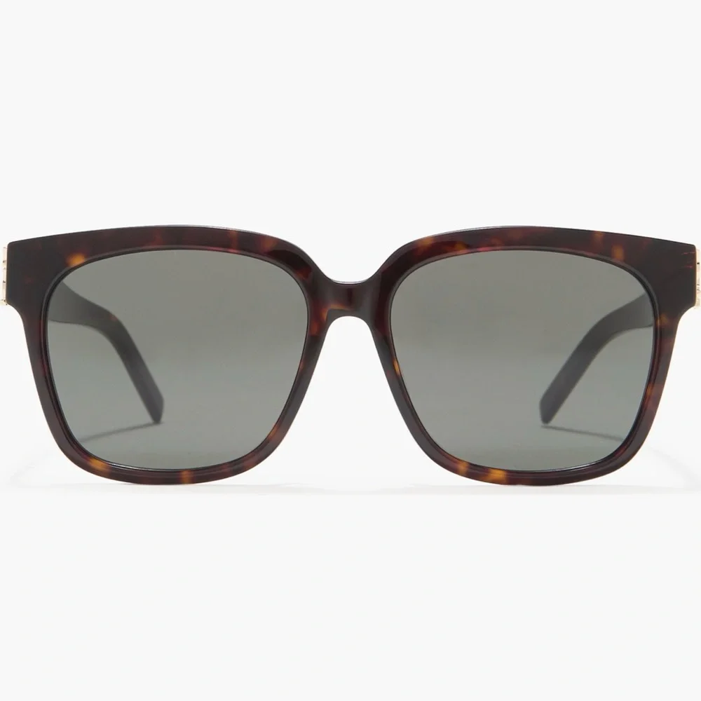 Saint Laurent YSL Women’s Square Frame Sunglasses 55mm NEW